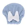 Bowknot hair-drying bon elastic princesa chapéu de secagem rápida absorvente mulheres saco lenço de cabeça veludo coral atacado engrossado touca de banho