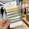Pinza de Pato Escarchada al por Mayor para Lavado Facial y Maquillaje Pinza Lateral Grande Colorida Linda Pinza para el Cabello Pinza para el Flequillo Pinza de Tiburón Pinza para el Cabello