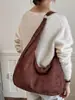 Yozzi 2026 principios de otoño nueva moda versátil casual bolso de hombro cruzado bolso tote grande de capacidad para el trabajo