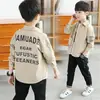 Roupas Infantis Camiseta de Manga Longa Outono para Meninos Camiseta Básica Infantil Primavera e Outono 2026 Novo Estilo Top para Meninos Algodão Puro Tendência