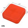 Pastillero especial transfronterizo de cuatro compartimentos, caja de pastillas cuadrada portátil de plástico esmerilado con tapa, Taobao