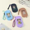 Nova bolsa de silicone para retrato divertida transfronteiriça, bolsa transversal à prova d'água, bolsa de mão portátil para celulares, chaves e moedas, em estoque