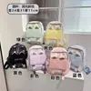 Mochila de jardín de infantes de dibujos animados, de alto valor, gatito lindo bordado, mochila pequeña casual ligera para niños, mochila escolar