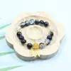 Novo Apanhador de Sonhos Dourado com Contas Pena Pipoca Pulseira Menina Pulseira de Contas Esmaltadas Barraca de Feira Noturna Lote de Joias