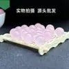 Pedras Soltas Água-Marinha, Pedras Coloridas de Calcedônia, Pedras de Cristal, Acessórios para Pulseira e Colar Multipedras Artesanais DIY em Atacado