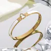 Pulseira Simples de Cabacinha em Aço Inoxidável Pulseira Nariz de Porco Pulseira H com Fecho Estilosa Estilo Europeu e Americano Aço Titânio Não Desbota