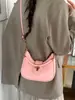 Bolso de Luna Creciente de Diseño Nicho Coreano Retro Versátil de Moda Bolso de Hombro Único Textura de Alta Calidad Bolso Cruzado de Mano