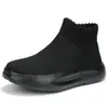 Sapatos da Moda de Verão, Sapatos da Moda para Meninos, Meias de Cano Alto, Sapatos Esportivos Infantis, Sapatos Femininos Slip-On Casuais de Sola Grossa