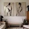 Pintura em Tela de Duas Peças para Sala de Estar e Quarto, Tela Pintada por Spray de Alta Definição, Arte de Parede Decorativa Estilo Chinês, Feito Sob Medida