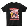Camiseta de algodón de manga corta estilo retro americano Kendou star para hombre, tops para hombre y mujer