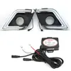 Adecuado para 14-16 Toyota helax luz de circulación diurna Hilux revo DRL luz de circulación LED modificada