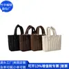 Bolso de Hombro Acolchado de Algodón RPET Bolso Cruzado Acolchado de Algodón RPET Transfronterizo Bolso con Cadena de Nylon Tendencia Nacional Fábrica Personalizada