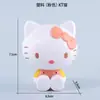 Fiesta de Té Maid Melody Kuromi KT Cat Adornos para Decoración de Pasteles Accesorios de Princesa Rosa para Niña