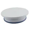 Bandeja giratória para bolo mesa de decoração decoração de chantilly mesa giratória bandeja giratória de plástico conjunto de ferramentas de confeitaria para decoração de bolo com chantilly