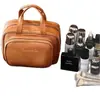 Nova Bolsa de Armazenamento Portátil de Alta Qualidade para Mulheres, Super Popular com Divisórias para Armazenamento de Produtos de Skincare e Bolsa de Maquiagem