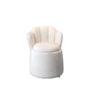Silla de Maquillaje de Lujo Ligero para Celebridades de Internet para Uso en Casa, Silla Perezosa con Respaldo de Almacenamiento para Dormitorio, Taburete de Tocador, Taburete de Almacenamiento para Manicura