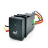 Adecuado para Suzuki Jimny 10-15 Coche Luz LED Diurna Botón Interruptor de Modificación de Potencia con Cable