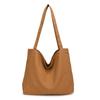 Bolsa de Lona Estilo Coreano Bolsa Tote Bolsa de Tela Bolso de Hombro Bolsa de Compras Bolsa Bolso Tote de Alta Gama para Mujer Bolso de Mujer