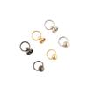 Uña de chupete con anillo accesorios de equipaje anillo de tracción remache cabeza de monje DIY funda de teléfono móvil clavo decorativo venta al por mayor