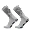 Calcetines de fútbol con planta de rizo de malla, calcetines de fútbol antideslizantes para entrenamiento de competición profesional, calcetines de media pantorrilla engrosados con puntos de goma