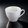 Taza de Café Blanca Pura de Cerámica Resistente a Altas Temperaturas Juego de Vasos de Agua Específico para Hotel Doméstico Simple Venta al por Mayor Exportación Color Bajo Esmalte