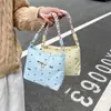 2026 Bolso Nuevo para Mujer Estilo Coreano Lunares Lazo Nuevo Plegado Bolso de Axila Moda Ins Versátil Bolso de Mano