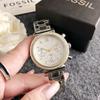 Reloj de Acero Inoxidable con Diamantes Bajo Precio Reloj para Mujer Reloj Geneva Tendencia Marca de Moda Decoración de Tres Ojos Reloj Impermeable