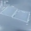 Caixa quadrada de plástico transparente, caixa para embalagem de itens pequenos, esponja de pó, equipamento de pesca, ferragens, distintivo, cartão e caixa de armazenamento de contas