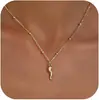 Nuevo producto europeo y americano de Amazon: Collar de zircón gota de agua, versátil y único, cadena de clavícula en forma de corazón para mujer, venta al por mayor de joyería