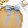 Super Fada Mori Estilo Malha Arco Grampo de Cabelo High-end Sense Back of Head Ribbon Hairpin Sweet Cute Headwear Acessórios para o Cabelo