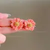 Brincos de Flores com Franjas Estilo Férias na Praia para Mulheres, Brincos de Contas Estilo Fada, Novo Modelo 2026, Brincos de Luxo