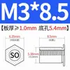 Tornillos Autoperforantes SO-M2M2.5M4M5M6 Estándar Nacional Otros Galvanizados