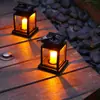 Lámpara Solar de Exterior para Escritorio de Mesa Impermeable Decorativa Lámpara de Atmósfera para Camping Lámpara de Palacio Velas Estrelladas Lámpara para Jardín y Patio