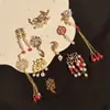 Accesorios DIY Hechos a Mano Estilo Chino Abanico de Boda de Novia Abanico Redondo Estilo Antiguo Colgante Decorativo Borla Materiales Taza de Té
