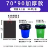 Bolsas de Basura Grandes, Extra Gruesas, Extra Grandes, Negras, para Hoteles, Administración de Propiedades y Uso Comercial, Bolsas de Plástico de Boca Plana al por Mayor