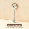 Cuchara Redonda de Acero Inoxidable 316 con Dibujos de Aspecto Lindo, Cuchara Linda para Alimentación de Bebés, Cuchara Linda para Comer para Niños del Hogar