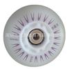 Rueda Luminosa Aurora Blanca Rueda Luminosa Rueda Aurora Resistente al Desgaste Patines Planos Patines de Ruedas Rueda de PU Alta Elasticidad