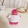 [Solo para Ropa] Conjunto de Ropa de Bebé Estilo Wang Sulong Liso Dragón Bollo Chaqueta y Falda Reemplazo