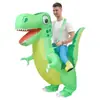 Disfraz inflable de dinosaurio personalizable traje de tiburón alienígena Halloween disfraz divertido para actuación decoración de fiesta