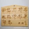 Dados de Haya de 12 Caras Dados Educativos Casuales Dados de Madera para Pareja de San Valentín Dados Poliédricos en Stock