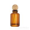 Fornecedor Fabricante Frasco de Perfume Marrom 100ml, Frasco de Vidro Transparente com Tampa de Rosca, Frasco Vazio para Amostra Cosmética, Estilo Vintage