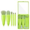 Viajes transfronterizos 5 cajas de espejo set de brochas de maquillaje brocha para polvos multifunción brocha para rubor mini espejo pequeño brocha de maquillaje
