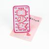 Flequillo adhesivo lindo texto indiferente publicación celebridad de internet femenina pelo pegajoso magia pelo roto magia adhesivo adhesivo para el pelo tocado para adultos