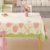 Toalha de Mesa Estilo Ins Modelo Novo 2025, Luxo Leve, Sensação de Alto Padrão, À Prova de Óleo, Impermeável, Capa para Mesa de Centro que Melhora o Ambiente, Jogo Americano para Mesa de Jantar Doméstica