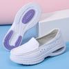 Sapatos de Enfermagem Novo Estilo para Mulheres, Verão, Sola Macia, Respiráveis, Não Cansativos, Sapatos de Trabalho para Doutor, Sola Grossa, Antiderrapantes, Sapatos Médicos de Sola Plana, Confortáveis