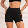 Nuevos shorts deportivos ajustados de tres puntos transfronterizos de Chen Shijie, levantacola, reafirmantes del abdomen, shorts de yoga de cintura alta, pantalones de fitness transpirables