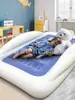 Cama Inflable para Bebé para Exterior Cojín Inflable Pequeño Desmontable Juguete Colchón Plegable Cama de Aire Portátil para Niños Sofá
