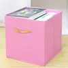 Caja de Almacenamiento sin Tapa Amazon Contenedor de Juguetes Cesta Caja de Almacenamiento Plegable Tipo Cajón Caja Organizadora de Armario Venta al por Mayor