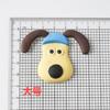 Parche Estéreo Decorativo de Dibujos Animados Handdog Cesta Escurridora Accesorios de Goma Suave para Muebles Funda para Teléfono Móvil Pantuflas Pasta de Goma Suave para Bricolaje