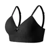 Sujetador Push-Up de Color Sólido para Mujeres con Pecho Pequeño, Soporte Suave, Broche Trasero Ajustable, Sin Aros, Cómodo, Amigable con la Piel, Realza y Levanta, Delgado